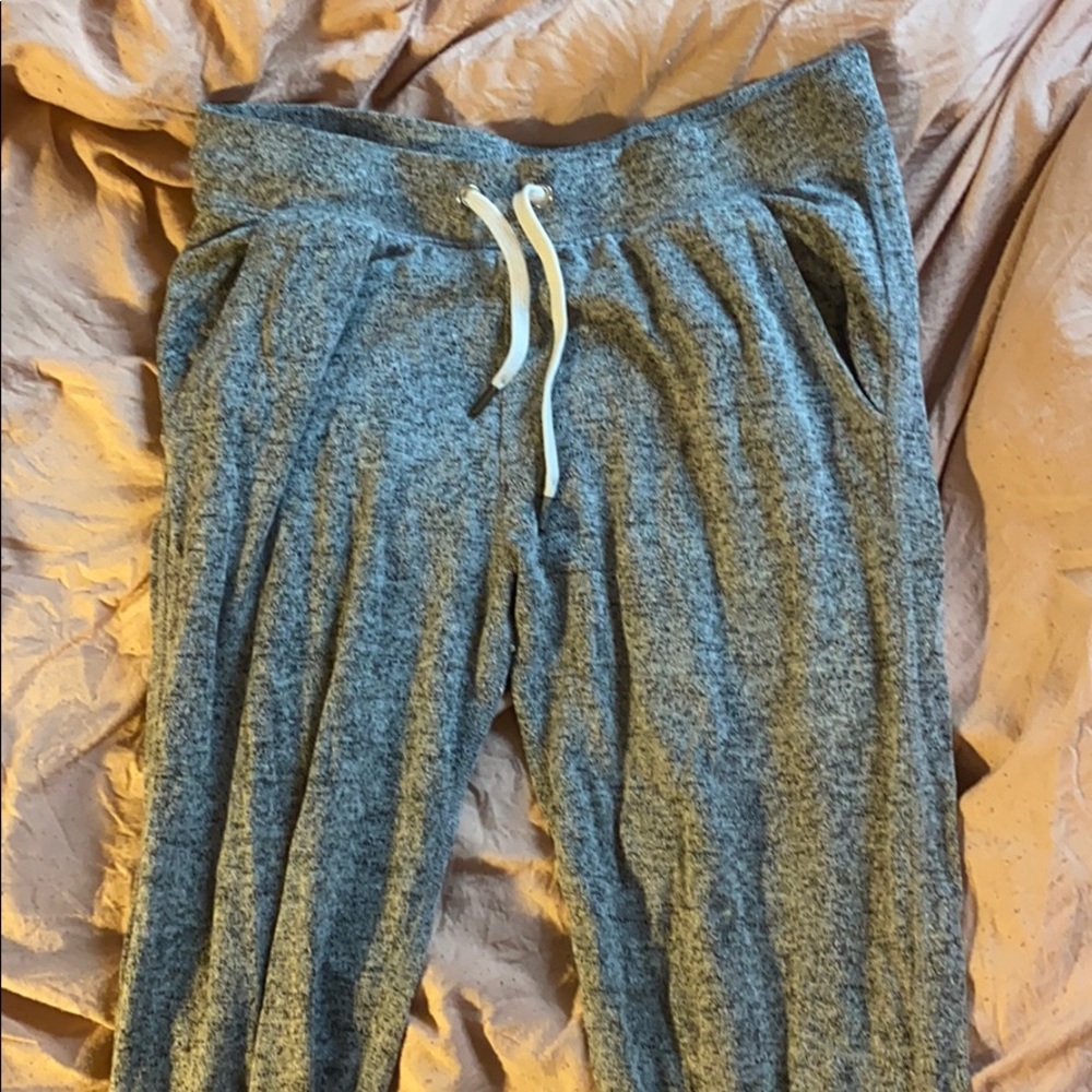 Gray joggers